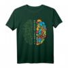 Neurodiversität T-Shirt – Vielfalt feiern und Autismus-Bewusstsein fördern, mit Gehirn-Design
