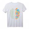 Neurodiversität T-Shirt – Vielfalt feiern und Autismus-Bewusstsein fördern, mit Gehirn-Design