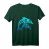 Polynesien Maori Paar Delfine Tribal Tattoo T-Shirt – Schutz, Freundschaft & Harmonie, Perfekt als Partnerlook & Geschenk für Maori-Fans