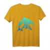 Polynesien Maori Paar Delfine Tribal Tattoo T-Shirt – Schutz, Freundschaft & Harmonie, Perfekt als Partnerlook & Geschenk für Maori-Fans