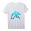 Polynesien Maori Paar Delfine Tribal Tattoo T-Shirt – Schutz, Freundschaft & Harmonie, Perfekt als Partnerlook & Geschenk für Maori-Fans