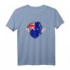 Cooles Neuseeländische Flagge Shirt - Neuseeland Held T-Shirt für Fans, Reiseliebhaber & als Geschenk für Geburtstag, Weihnachten & Freunde