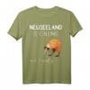 Neuseeland ist calling, and I must go... Witziges Kiwi & Neuseeland Geschenk T-Shirt für Fans & Reiseliebhaber