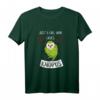 Just a Girl who loves Kakapos Neuseeland Papagei T-Shirt – Perfekt für Kakapo-Liebhaber, Tierfreunde & Neuseeland-Reisende zum Geburtstag