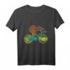 Kiwi Fahrrad Neuseeland T-Shirt – Das perfekte Geschenk für Neuseeland-Liebhaber, Backpacker und Wellington-Fans zu Weihnachten & Geburtstag