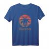 Akaroa Neuseeland T-Shirt mit Palme - Perfektes Souvenir für Urlaub, Reise & Neuseeland-Fans