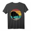 Neuseeland Kiwi Vogel Retro T-Shirt - Stylisches Geschenk für Neuseeland-Fans, Backpacker & Abenteuerurlauber