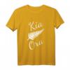 Kia Ora Maori Gruß T-Shirt mit Silberfarn - Stolzes Neuseeland Design für Kultur- und Reiseliebhaber