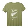 Kia Ora Maori Gruß T-Shirt mit Silberfarn - Stolzes Neuseeland Design für Kultur- und Reiseliebhaber