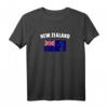 Neuseeland T-Shirt mit Flagge - Stolz auf Heimatland bei Feiertagen & Sportturnieren zeigen