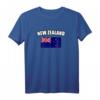 Neuseeland T-Shirt mit Flagge - Stolz auf Heimatland bei Feiertagen & Sportturnieren zeigen