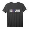 Neuseeland Flagge T-Shirt | Klassisch geschnittenes New Zealand Hemd mit doppeltem Saum