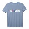 Neuseeland Flagge T-Shirt | Klassisch geschnittenes New Zealand Hemd mit doppeltem Saum