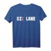 Neuseeland Flagge T-Shirt | Klassisch geschnittenes New Zealand Hemd mit doppeltem Saum