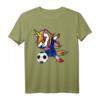 Dabbing Unicorn Neuseeland Fußball T-Shirt – Lustiges Fanshirt für Fußballfans, Trainer & Einhorn-Liebhaber bei der 2019er Meisterschaft