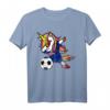 Dabbing Unicorn Neuseeland Fußball T-Shirt – Lustiges Fanshirt für Fußballfans, Trainer & Einhorn-Liebhaber bei der 2019er Meisterschaft