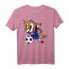 Dabbing Unicorn Neuseeland Fußball T-Shirt – Lustiges Fanshirt für Fußballfans, Trainer & Einhorn-Liebhaber bei der 2019er Meisterschaft
