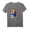 Dabbing Unicorn Neuseeland Fußball T-Shirt – Lustiges Fanshirt für Fußballfans, Trainer & Einhorn-Liebhaber bei der 2019er Meisterschaft