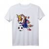 Dabbing Unicorn Neuseeland Fußball T-Shirt – Lustiges Fanshirt für Fußballfans, Trainer & Einhorn-Liebhaber bei der 2019er Meisterschaft