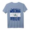 NICARAGUA Flagge T-Shirt für Damen, Herren & Kinder - Klassisch geschnitten mit doppeltem Saum