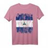 NICARAGUA Flagge T-Shirt für Damen, Herren & Kinder - Klassisch geschnitten mit doppeltem Saum