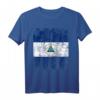 NICARAGUA Flagge T-Shirt für Damen, Herren & Kinder - Klassisch geschnitten mit doppeltem Saum