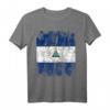 NICARAGUA Flagge T-Shirt für Damen, Herren & Kinder - Klassisch geschnitten mit doppeltem Saum
