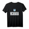 Nicaragua T-Shirt mit Flagge - Geschenk, Souvenir & Unterstützung, Langarmshirt für Erwachsene, Kinder & Jugendliche