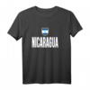 Nicaragua T-Shirt mit Flagge - Geschenk, Souvenir & Unterstützung, Langarmshirt für Erwachsene, Kinder & Jugendliche