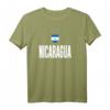 Nicaragua T-Shirt mit Flagge - Geschenk, Souvenir & Unterstützung, Langarmshirt für Erwachsene, Kinder & Jugendliche