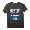 Nicaragua-Flagge Nicaraguans Happiest When Im In Nicaragua T-Shirt – Stolz auf Nicaraguans Herkunft und Kultur