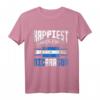 Nicaragua-Flagge Nicaraguans Happiest When Im In Nicaragua T-Shirt – Stolz auf Nicaraguans Herkunft und Kultur