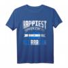 Nicaragua-Flagge Nicaraguans Happiest When Im In Nicaragua T-Shirt – Stolz auf Nicaraguans Herkunft und Kultur