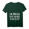 Im Norden ist nicht alles flach - Norddeutsches T-Shirt mit plattdeutschem Charme für Küstenliebhaber, Meerfans & Norddeutschland-Fans