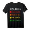Corona-Ampel Verwirrtes Österreich T-Shirt – Humorvolles Geschenk für alle, die die Regeln nicht mehr verstehen oder ihren Unmut ausdrücken möchten