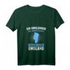 Damen Emslaender Spruch Nordrhein Westfalen NRW T-Shirt mit V-Ausschnitt - Lustiges Motiv für Emsländer, Papa & Opa