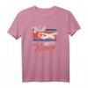 Retro-Flagge von Visit Nordkorea, Pyongyang, Kim Jong – Geschenk T-Shirt für Geschichte, Kultur & Politik Fans