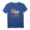 Retro-Flagge von Visit Nordkorea, Pyongyang, Kim Jong – Geschenk T-Shirt für Geschichte, Kultur & Politik Fans