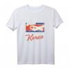 Retro-Flagge von Visit Nordkorea, Pyongyang, Kim Jong – Geschenk T-Shirt für Geschichte, Kultur & Politik Fans