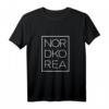 Nordkorea-Andenken-Geschenk T-Shirt - Modernes Design für Reise- und Nordkorea-Fans