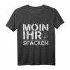 Moin Ihr Spacken Nordsee T-Shirt mit Möwen & Anker – Perfektes Geschenk für Meerliebhaber, Urlauber & Nordsee-Fans zu Geburtstagen, Weihnachten & Vatertag