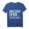Moin Ihr Spacken Nordsee T-Shirt mit Möwen & Anker – Perfektes Geschenk für Meerliebhaber, Urlauber & Nordsee-Fans zu Geburtstagen, Weihnachten & Vatertag