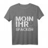 Moin Ihr Spacken Nordsee T-Shirt mit Möwen & Anker – Perfektes Geschenk für Meerliebhaber, Urlauber & Nordsee-Fans zu Geburtstagen, Weihnachten & Vatertag