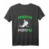 Prinzessin Pfeffifee - Lustiges Pfefferminz Saufen Likör T-Shirt für Partygirls, Malleurlaub & Trinkgruppen