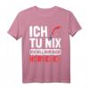 Norwegen Flagge Ich tu nix Ich will nur nach Norwegen T-Shirt – Perfektes Geschenk für Norwegen Fans und Urlauber
