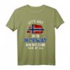Norwegen Flagge Elch T-Shirt - Lustiges Norwegen Outfit für Camping, Urlaub & Geschenkideen für Nordlichter