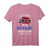 Norwegen Flagge Elch T-Shirt - Lustiges Norwegen Outfit für Camping, Urlaub & Geschenkideen für Nordlichter