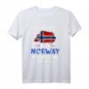 Norwegen Flagge Elch T-Shirt - Lustiges Norwegen Outfit für Camping, Urlaub & Geschenkideen für Nordlichter