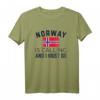 Norway Is Calling And I Must Go - Norge Norwegen T-Shirt für Reiseliebhaber und Abenteurer