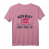 Norway Is Calling And I Must Go - Norge Norwegen T-Shirt für Reiseliebhaber und Abenteurer
